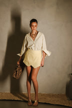 Short Geovana em linho