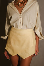Short Geovana em linho