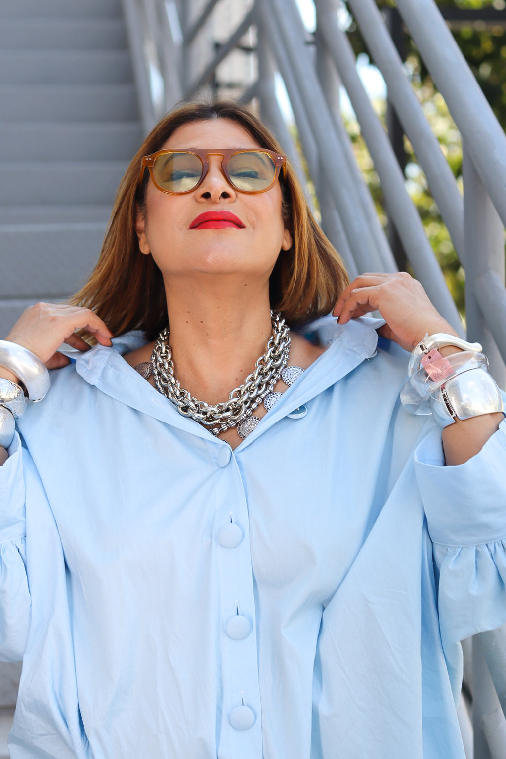 Camisa Thais Tricoline