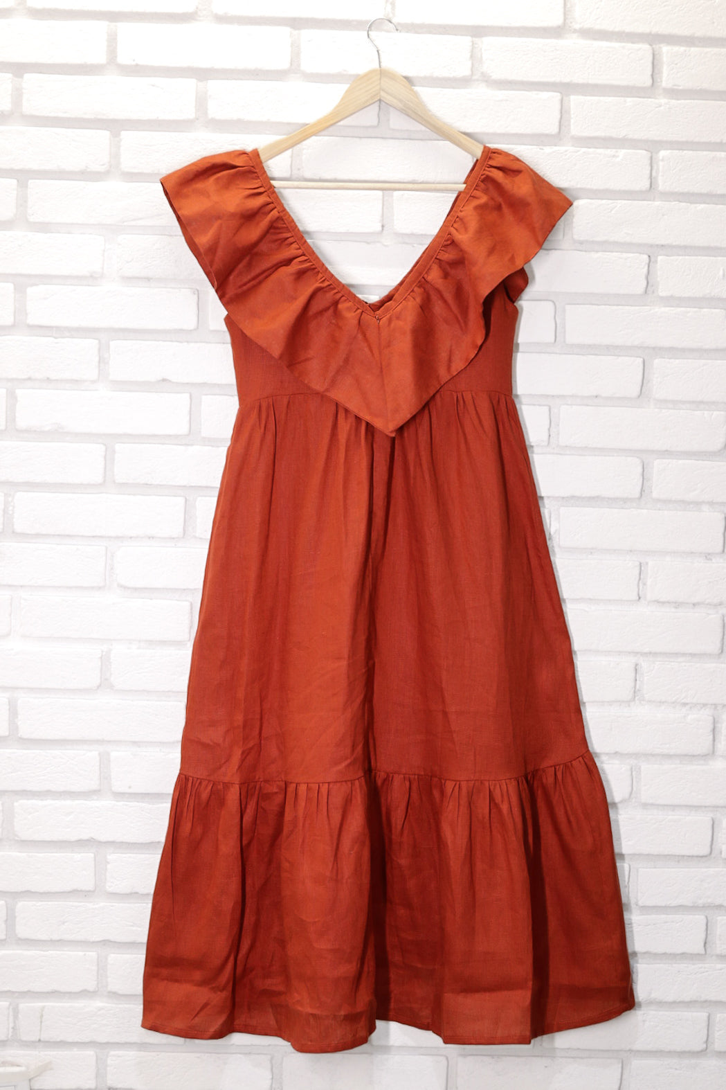 Vestido Bianca linho