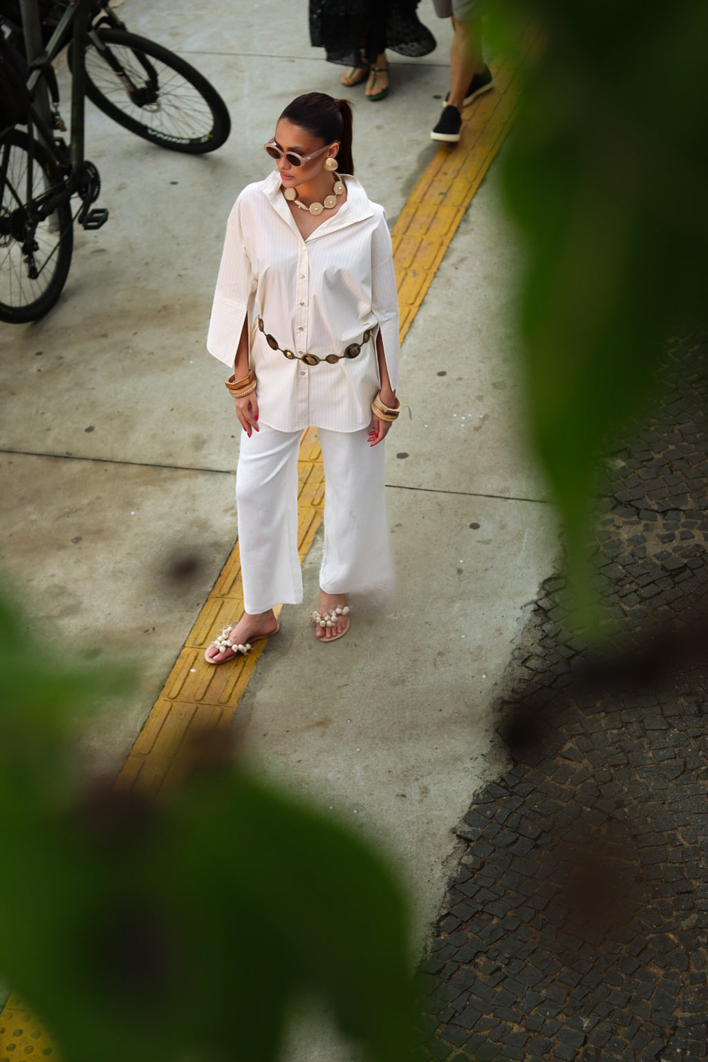 Camisa Suzanna em Tricoline