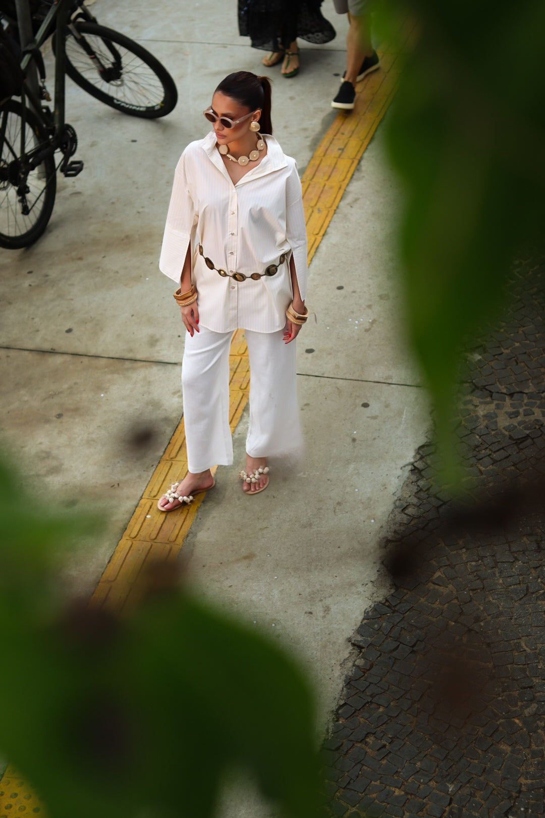 Camisa Suzanna em Tricoline