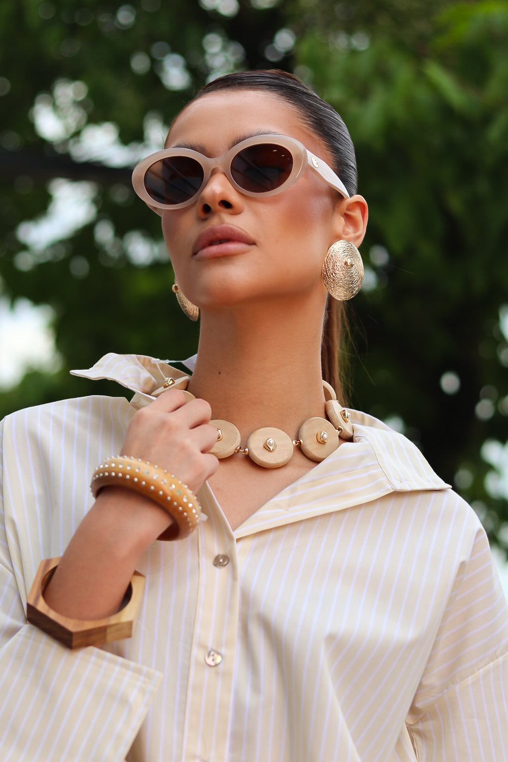 Camisa Suzanna em Tricoline