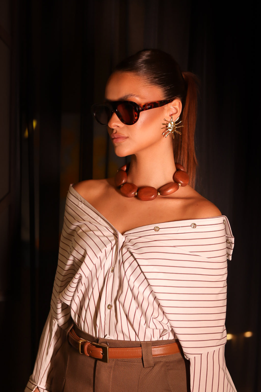 Camisa Suzanna em Tricoline